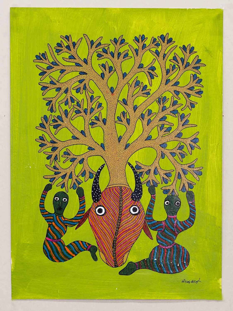 Gond Women and Snake