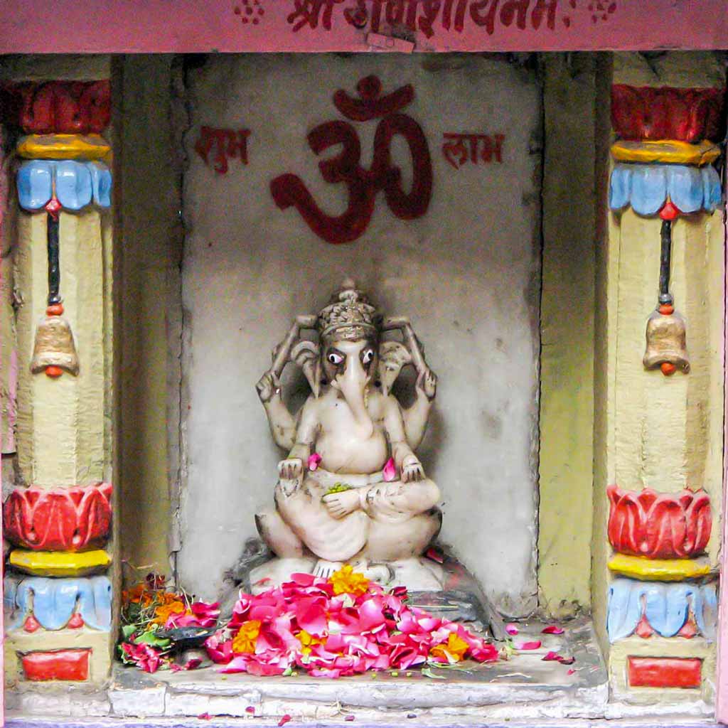 Ganesh shrine