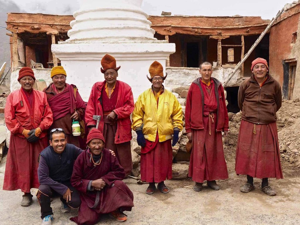 Rangdum monastery monks