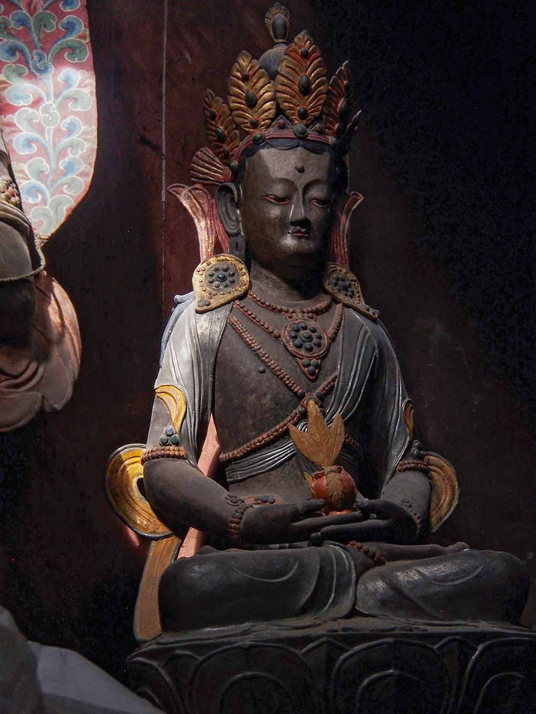 Amitayus Buddha, Attetse Monastery, Ladakh