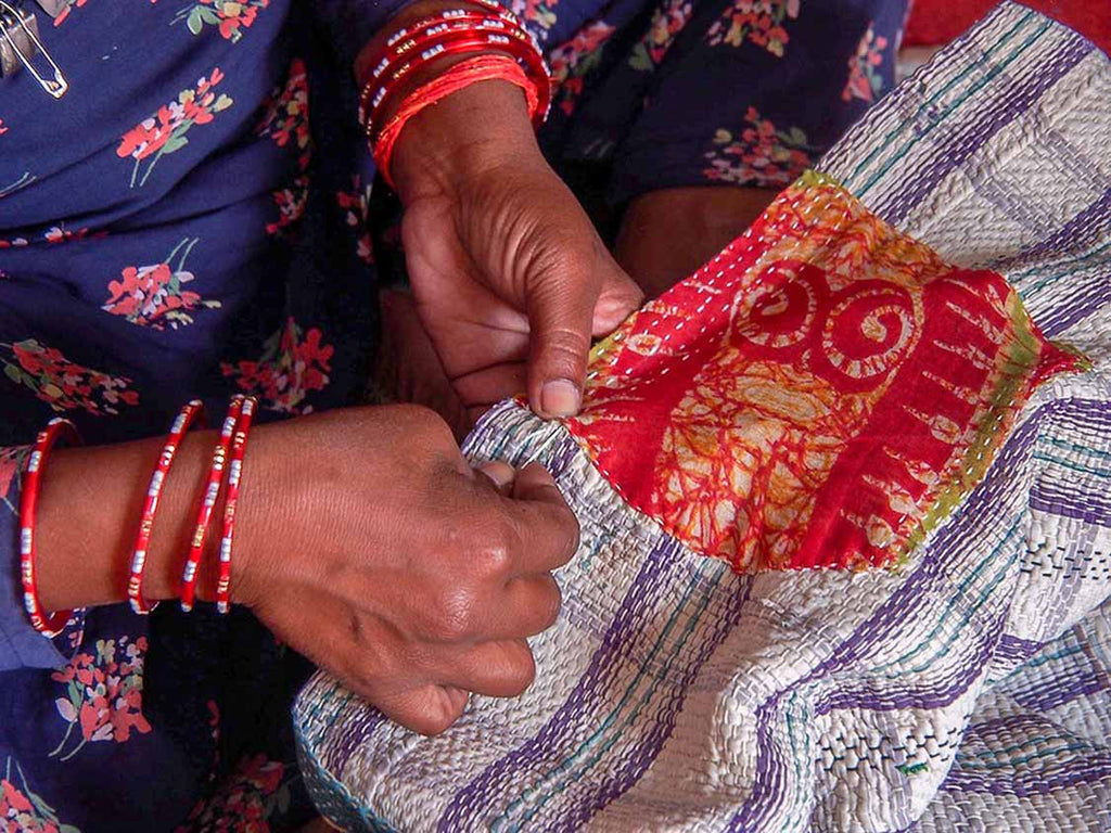 Stitching Kantha Quilts2