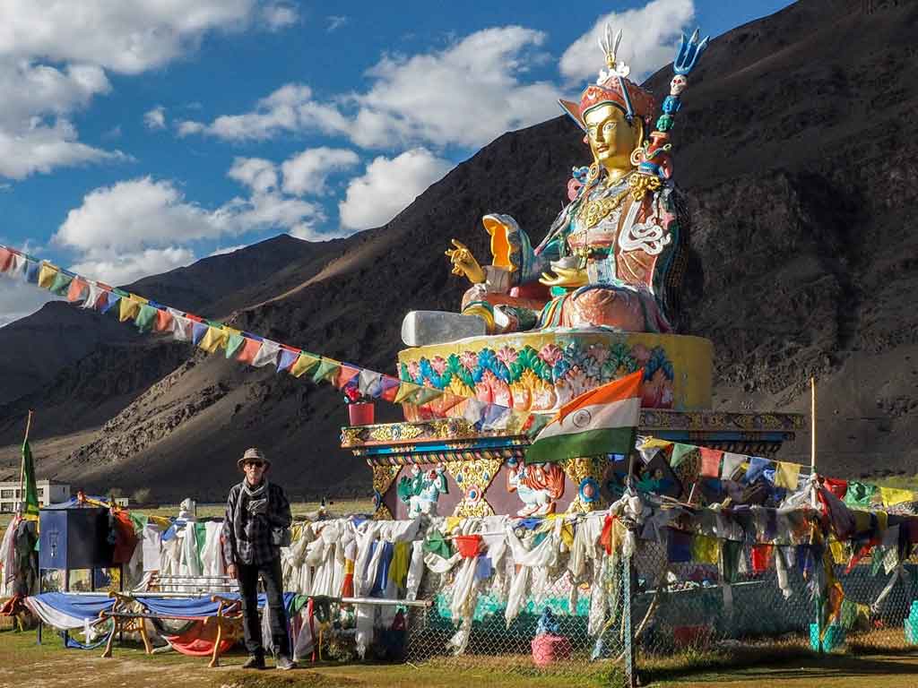 Padmasambhava statue, Sani, Zanskar