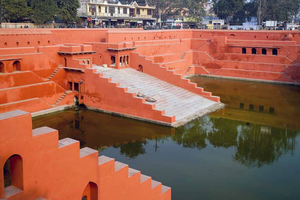 Potra Kund stepwell at Mathura