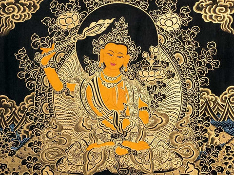 Thangkha Pinting of Manjushri