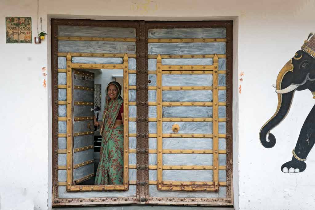 Rajesh Tourist Pension entrance