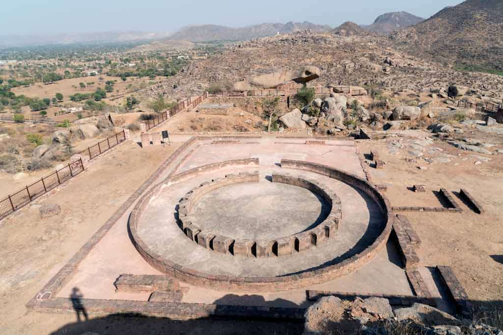 Viratnagar stupa