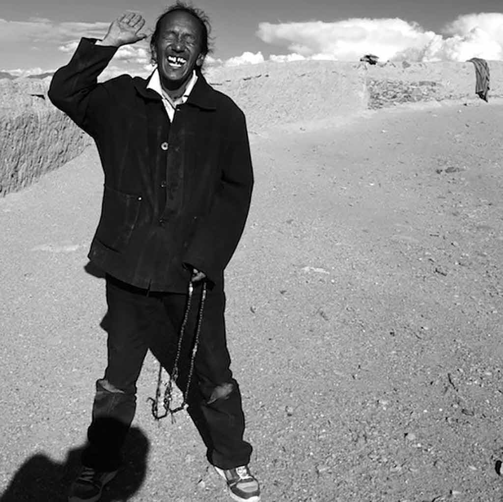 Tibetan Pilgrim at Lake Manosarovar