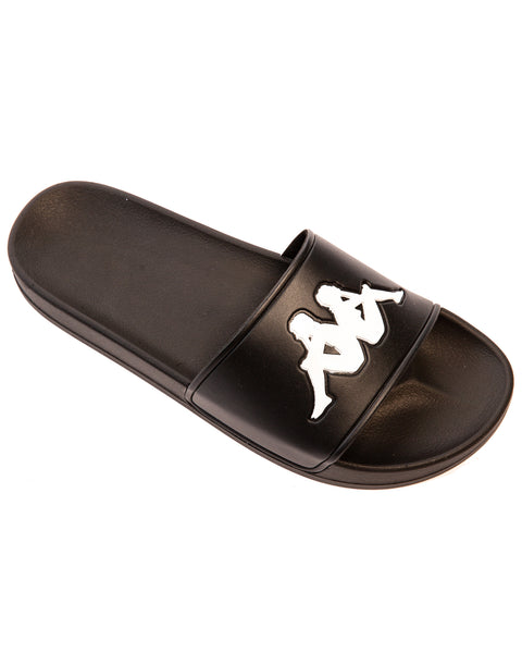 Authentic Adam 2 Slides - Black White 