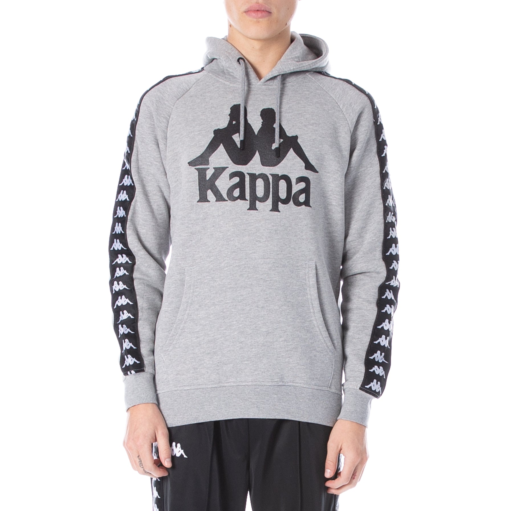 gray kappa hoodie