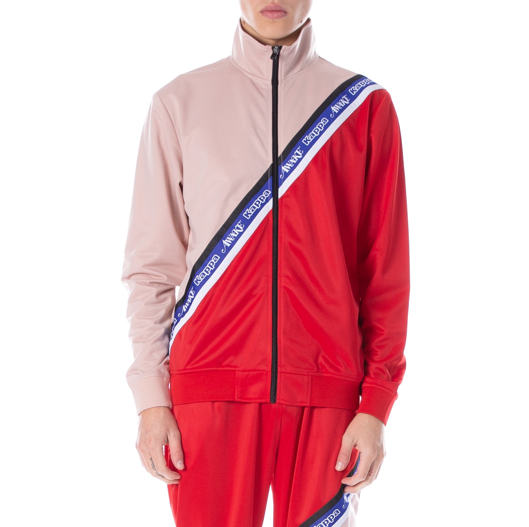 pink kappa track jacket