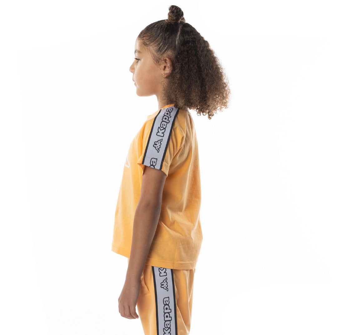 Kids Logo 2 T-Shirt - Light Orange – Kappa USA