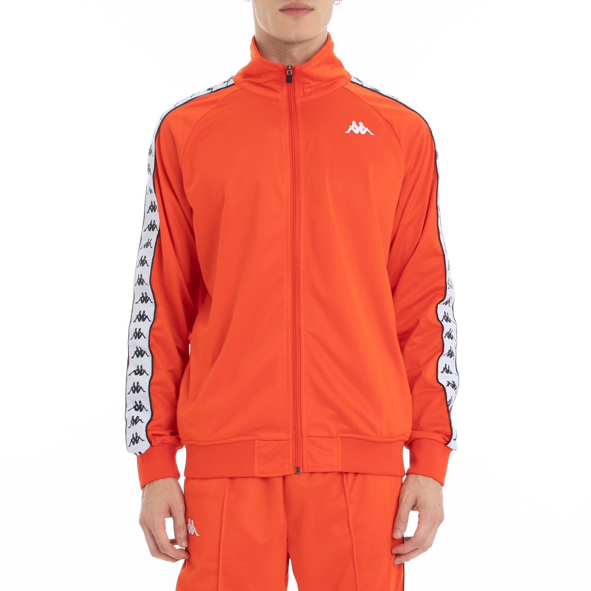 kappa orange track jacket