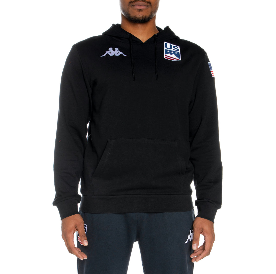 Kappa - Navy Malmo – US USA Hoodie