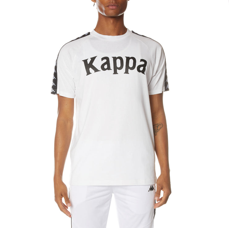 Lånte Hvad øjenbryn 222 Banda Balima T-Shirt - White Black – Kappa USA