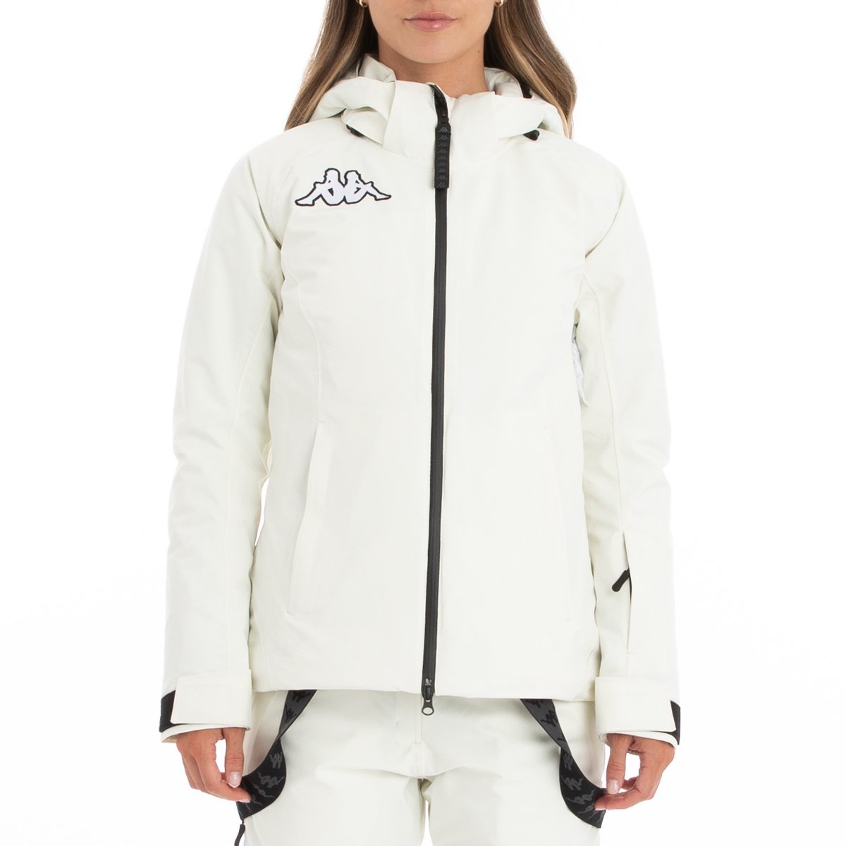 kappa womens white jacket