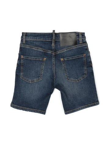 Ropa para niños - pantalones vaqueros cortos de talle medio DSQUARED2 – Shop
