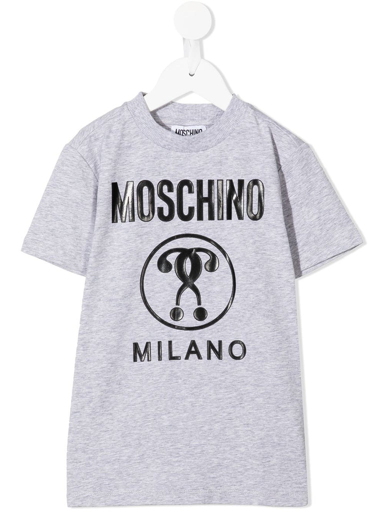 Ropa para niños camiseta gris MOSCHINO – Shop
