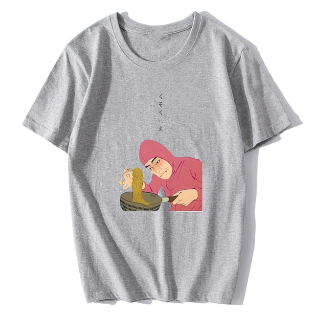 pink guy t shirt