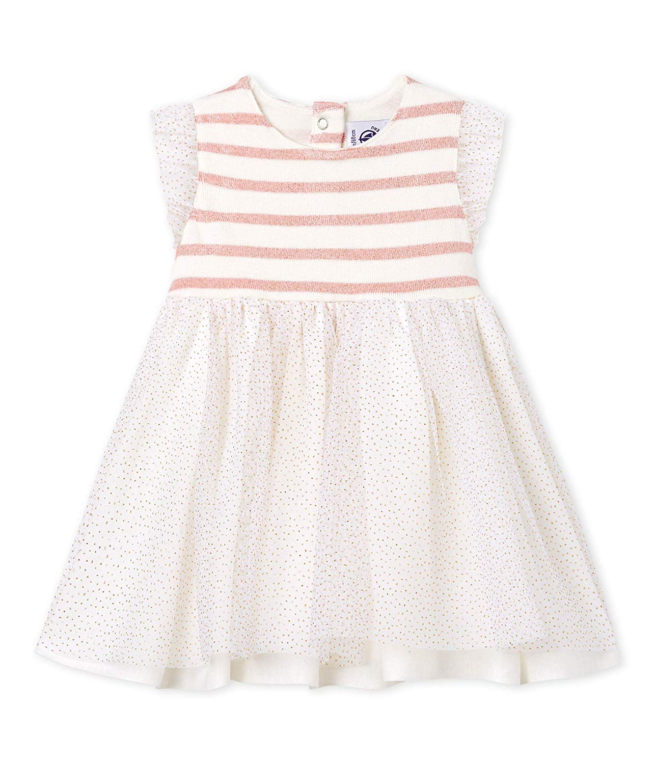 Petit Bateau Barthes Robe Bebe Fille France Confiance