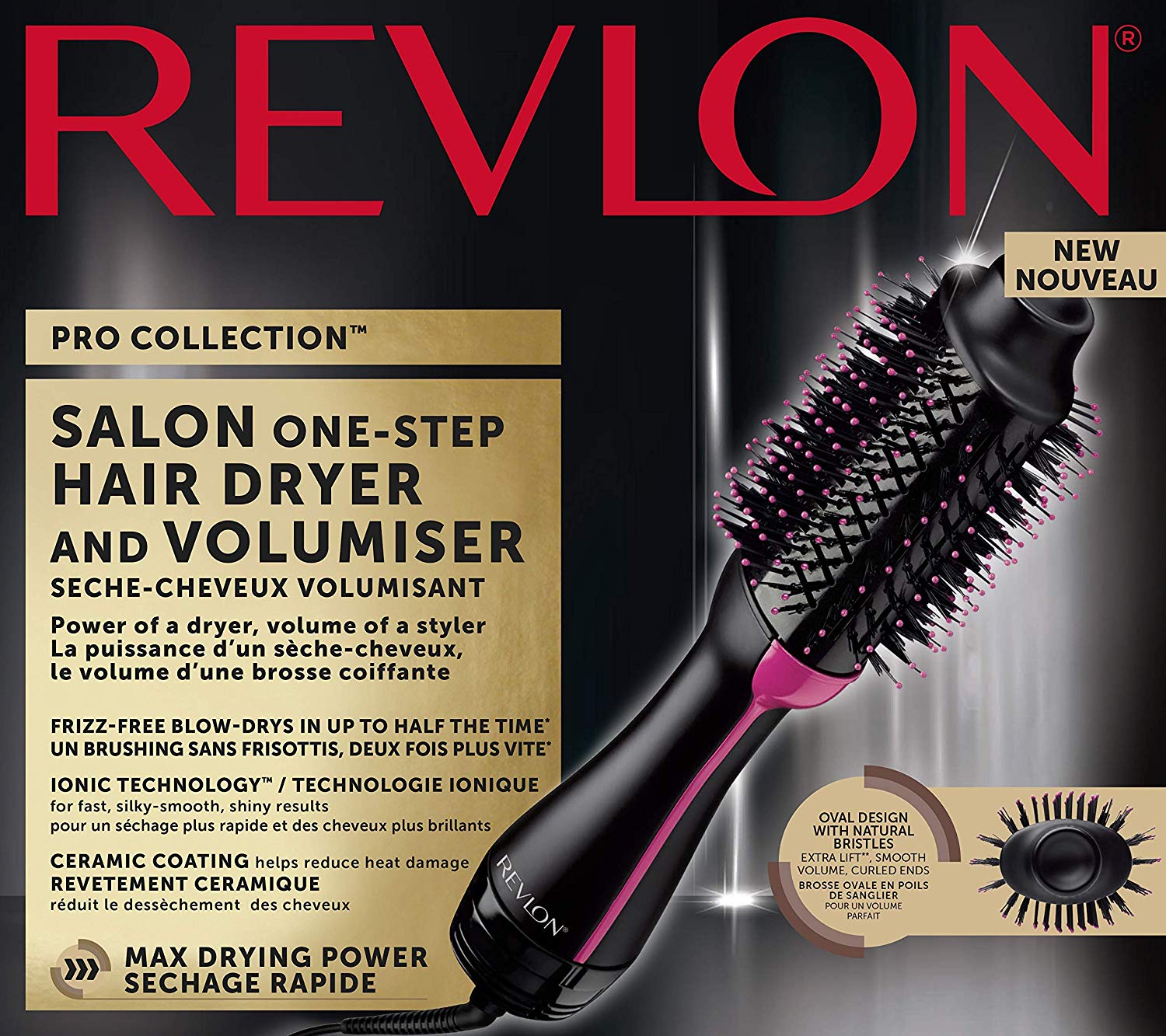  REVLON  RVDR5222E Salon one step s che cheveux  volumisant 