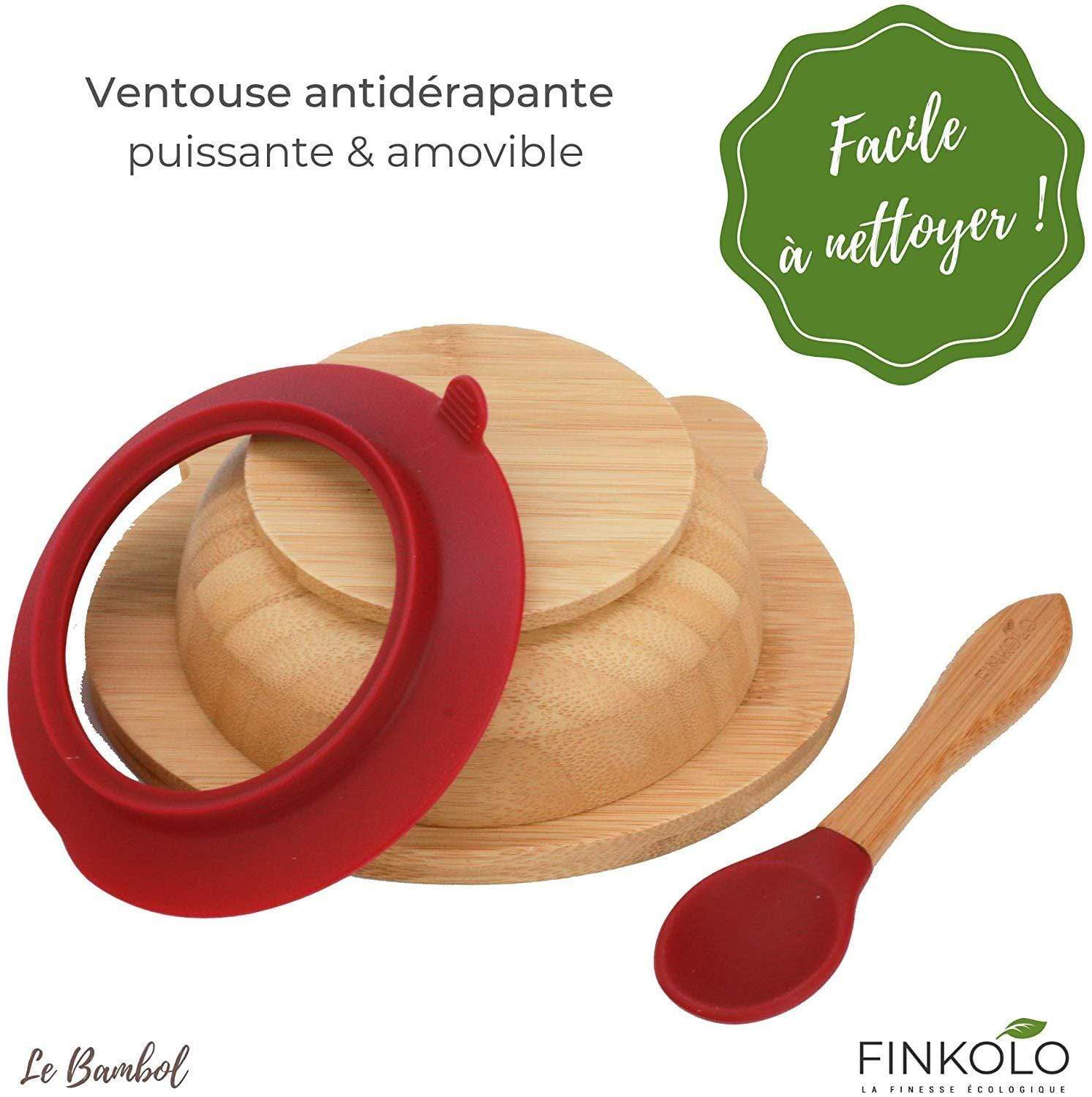 Assiettes Et Bols Loriginal Bambol Par Finkolo Bol Ventouse Pour Bebe Et Cuillere En Bambou Naturel Forme Panda Vaisselle Apprentissage Bebe Puericulture Turaag Com