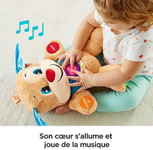 Fisher Price La Sœur De Puppy Eveil Progressif Jouet Bebe Peluche Interactive Plus De 50 Chansons Et 3 Niveaux Version Francaise 6 Mois Et Plus Fpp52 France Confiance