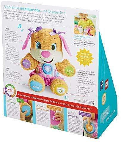 Fisher Price La Sœur De Puppy Eveil Progressif Jouet Bebe Peluche Interactive Plus De 50 Chansons Et 3 Niveaux Version Francaise 6 Mois Et Plus Fpp52 France Confiance