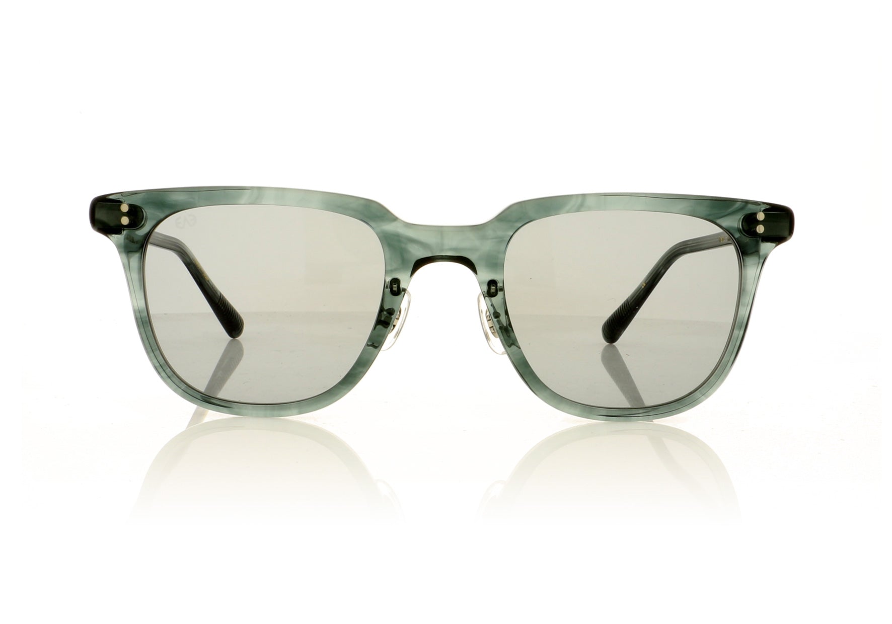 Eyevan 7285 Franz AGN-GRY Antique Green Sunglasses | OCO