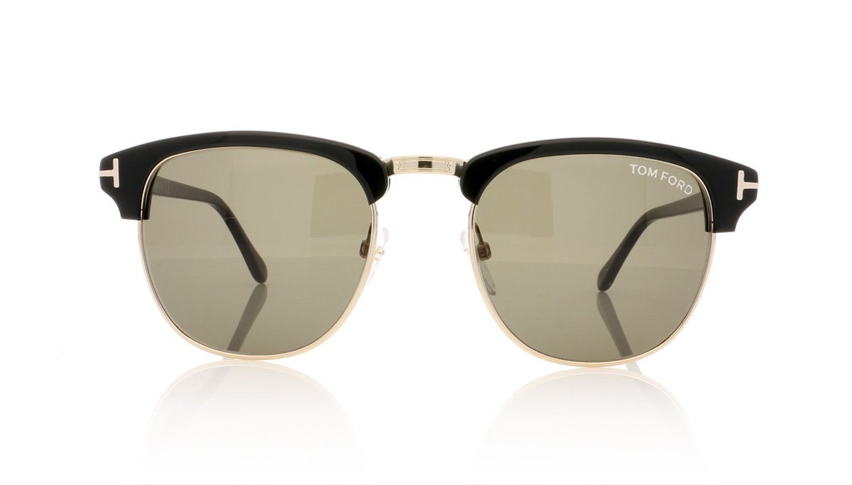 Tom Ford Henry Tf248 05n Black Sunglasses Oco 3587