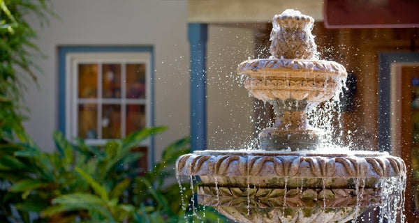 tier garden fountain