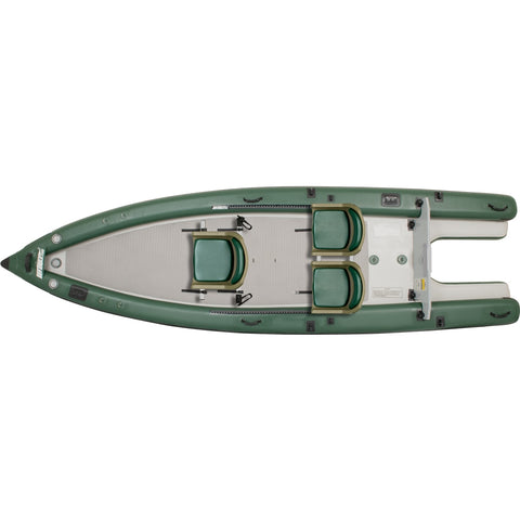 Sea Eagle FishSkiffâ„¢ 16 Inflatable Fishing Boat Solo Start 