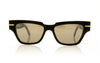 Cutler and Gross 1349 1 Black Sunglasses - Front