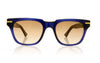 Cutler and Gross 1355 6 Navy Sunglasses - Front