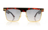 Cutler and Gross 1359 3 Red Tort Sunglasses - Front