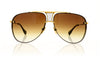 DITA Decade Two DRX 2082 BLK-GLD-GB Black Sunglasses - Front