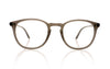 Garrett Leight Kinney 1007 MGCR Matte Grey Crystal Glasses - Front