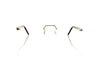 Lindberg Spirit titanium 2215 10/K101/P10 Matt grey bridge with silver and black acetate sides Glasses - Front