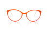 Lindberg n.o.w. titanium 6564 C12-TP10 Transparent Red Glasses - Front