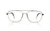 Lindberg Strip 9622 U16 T415 Silver Glasses - Front