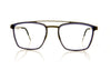 Lindberg Strip 9724 K199/U39 Blue Glasses - Front