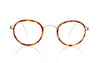 Lindberg Air titanium rim LEX K25M-10 Tortoiseshell Glasses - Front