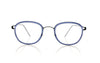 Lindberg Air Rim Max K160 U13 Blue Glasses - Front