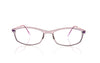 Lindberg NOW6512 P77 CO7 Purple Crystal Glasses - Front