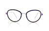 Lindberg Air Rim Sasha 77 K1919 Purple Glasses - Front