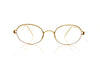 Lindberg Air Rim York GT GR69 Gold Glasses - Front