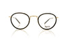 Moscot Bupkes 235 Black Glasses - Front