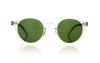 Moscot Miltzen Sun 0306-02 Crystal Sunglasses - Front