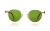 Moscot Miltzen Sun Blush Green Blush Green Sunglasses - Front