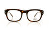 Moscot Nebb 2002-01 Tortoise Glasses - Front