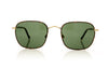 Moscot Schlep Sun Tort/Gold Tort Sunglasses - Front